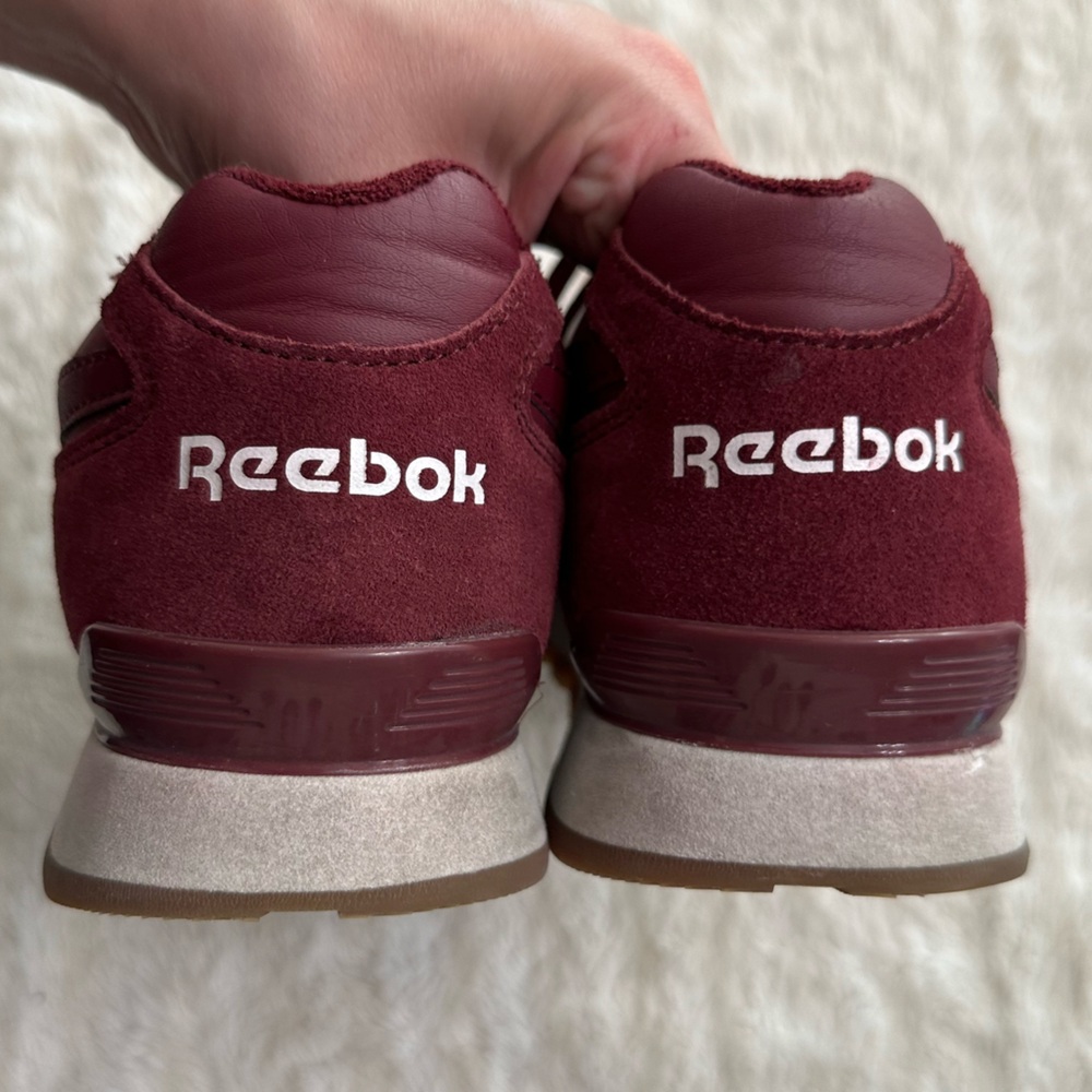 Reebok Womens Classic Harman steel toe Work Sneaker Red Size 8.5 - Picture 7 of 7